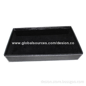 Tray with PU cover